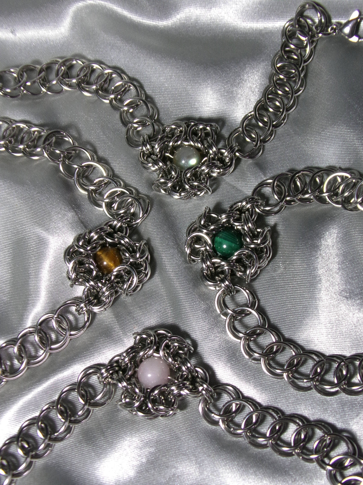 Nos bracelets chainmails