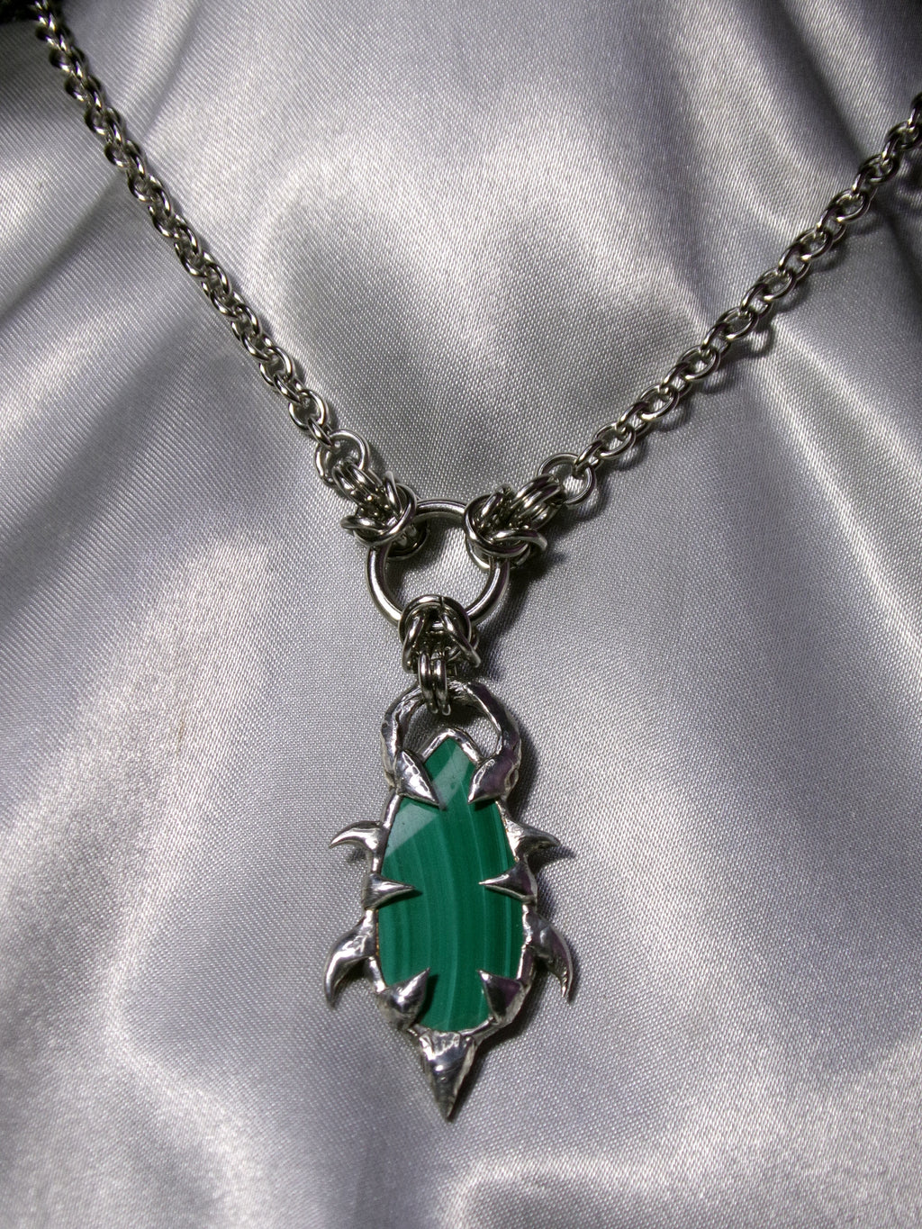 Collier Malachite