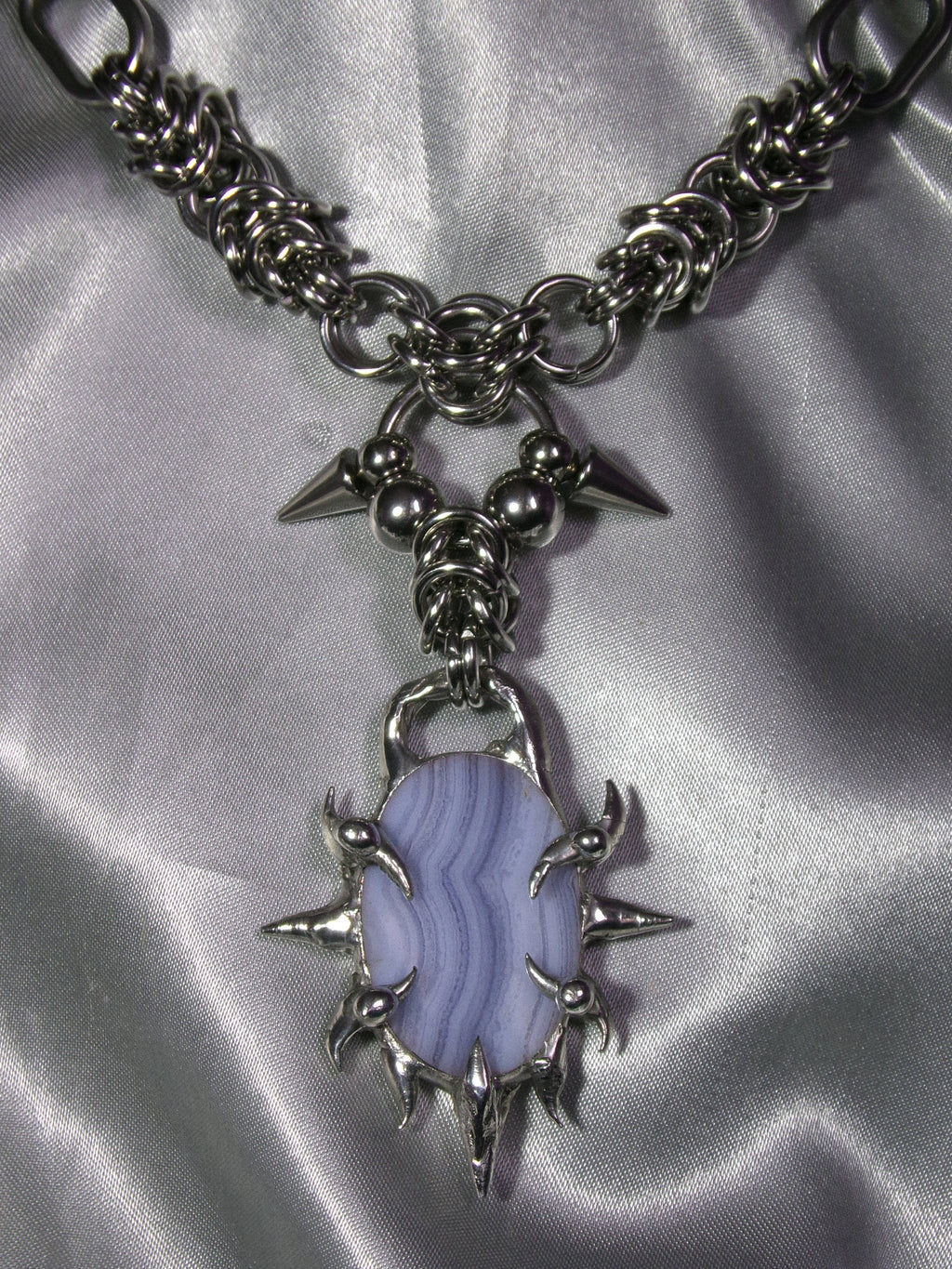 Collier Calcédoine