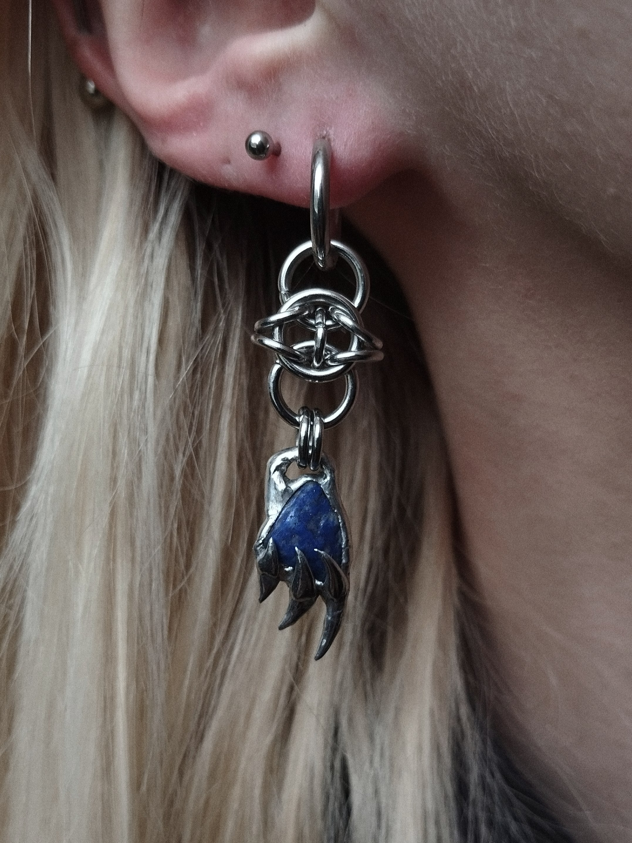 Boucles d'oreilles Lapis Lazuli