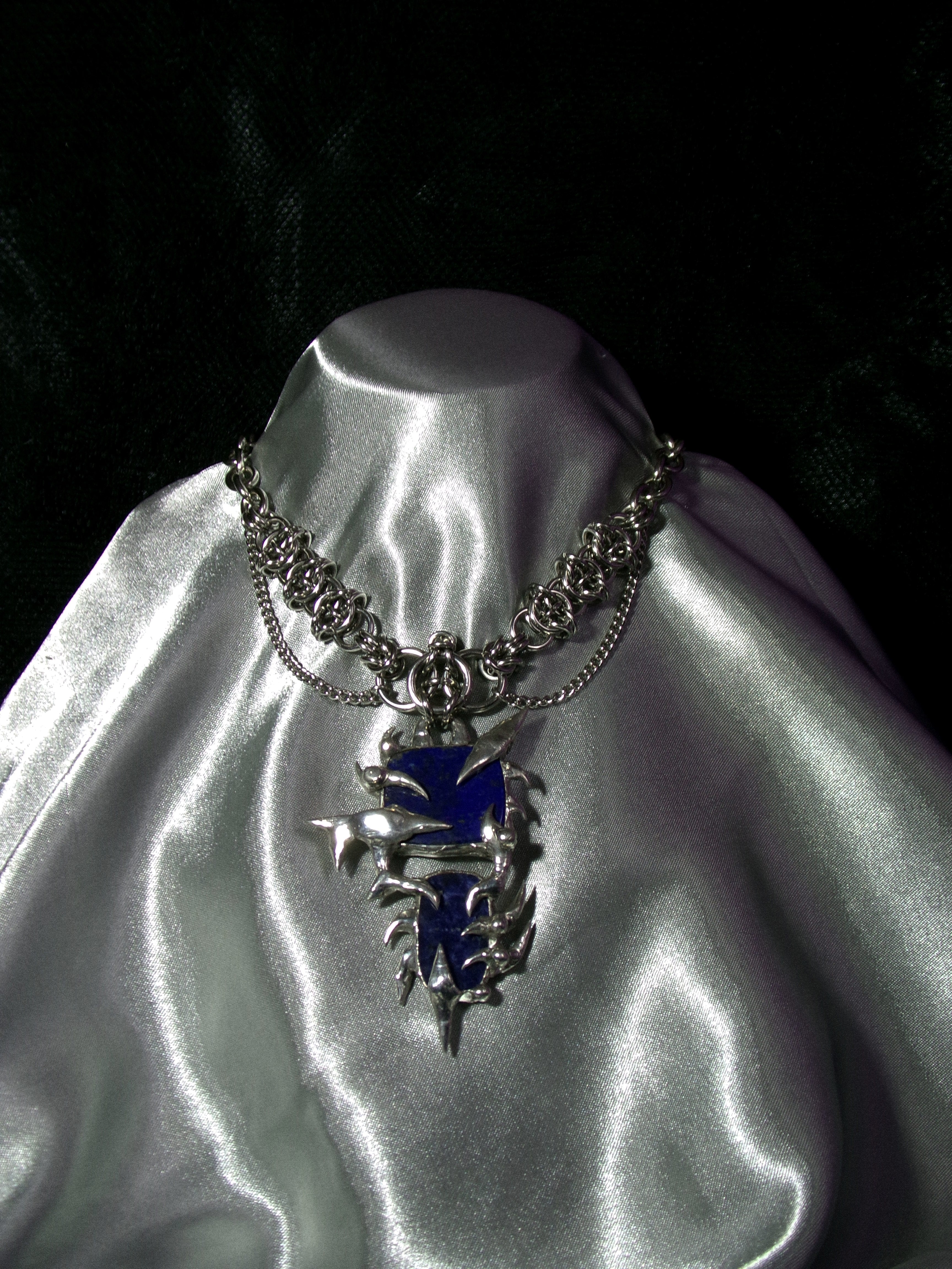 Collier Lapis Lazuli et Sodalite