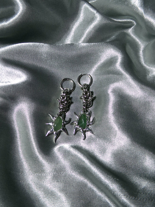 Boucles d'oreilles Aventurine