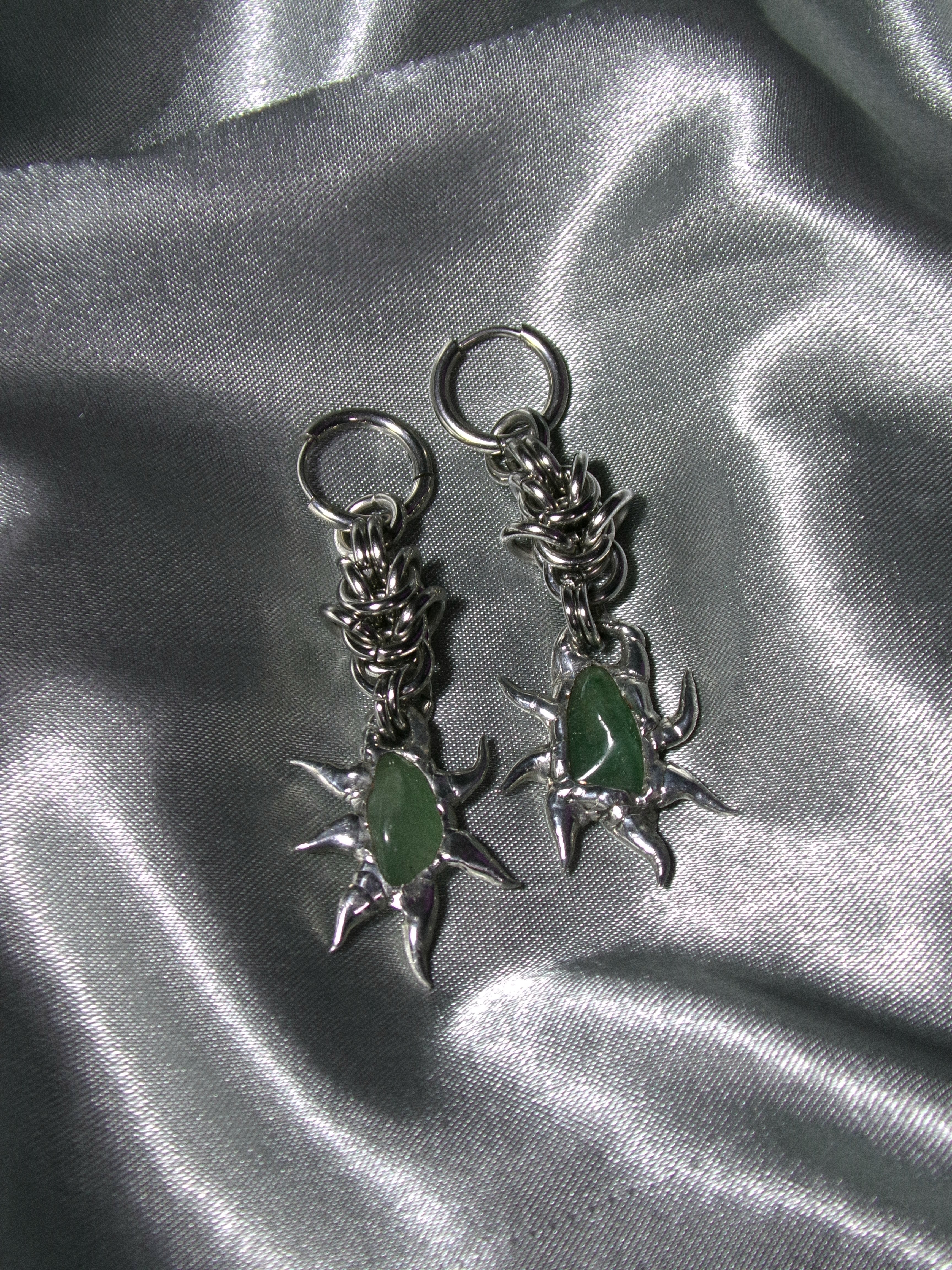 Boucles d'oreilles Aventurine