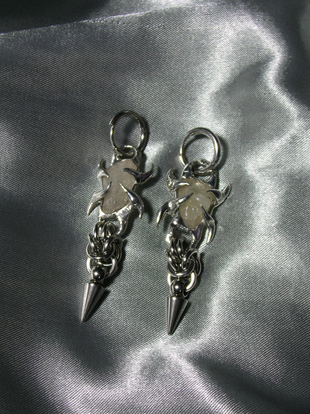 Boucles d'oreilles Citrine