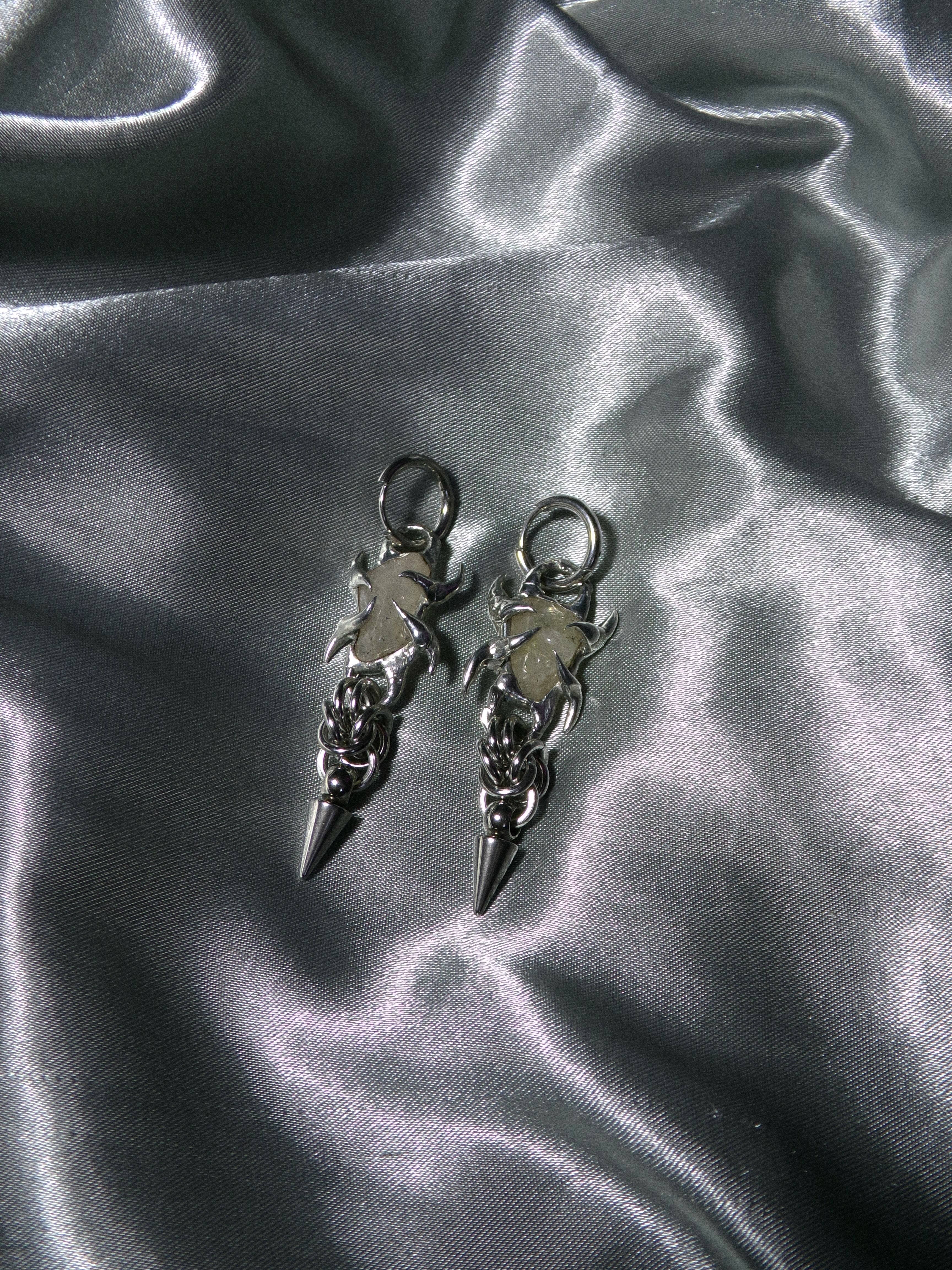 Boucles d'oreilles Citrine