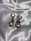 Boucles d'oreilles Cornaline