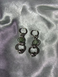 Boucles d'oreilles Phrénite