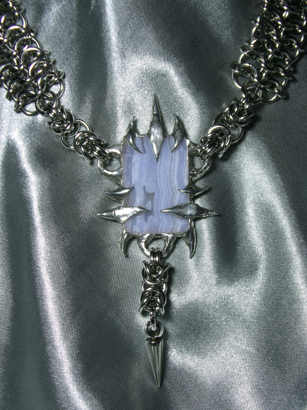 Collier Calcédoine