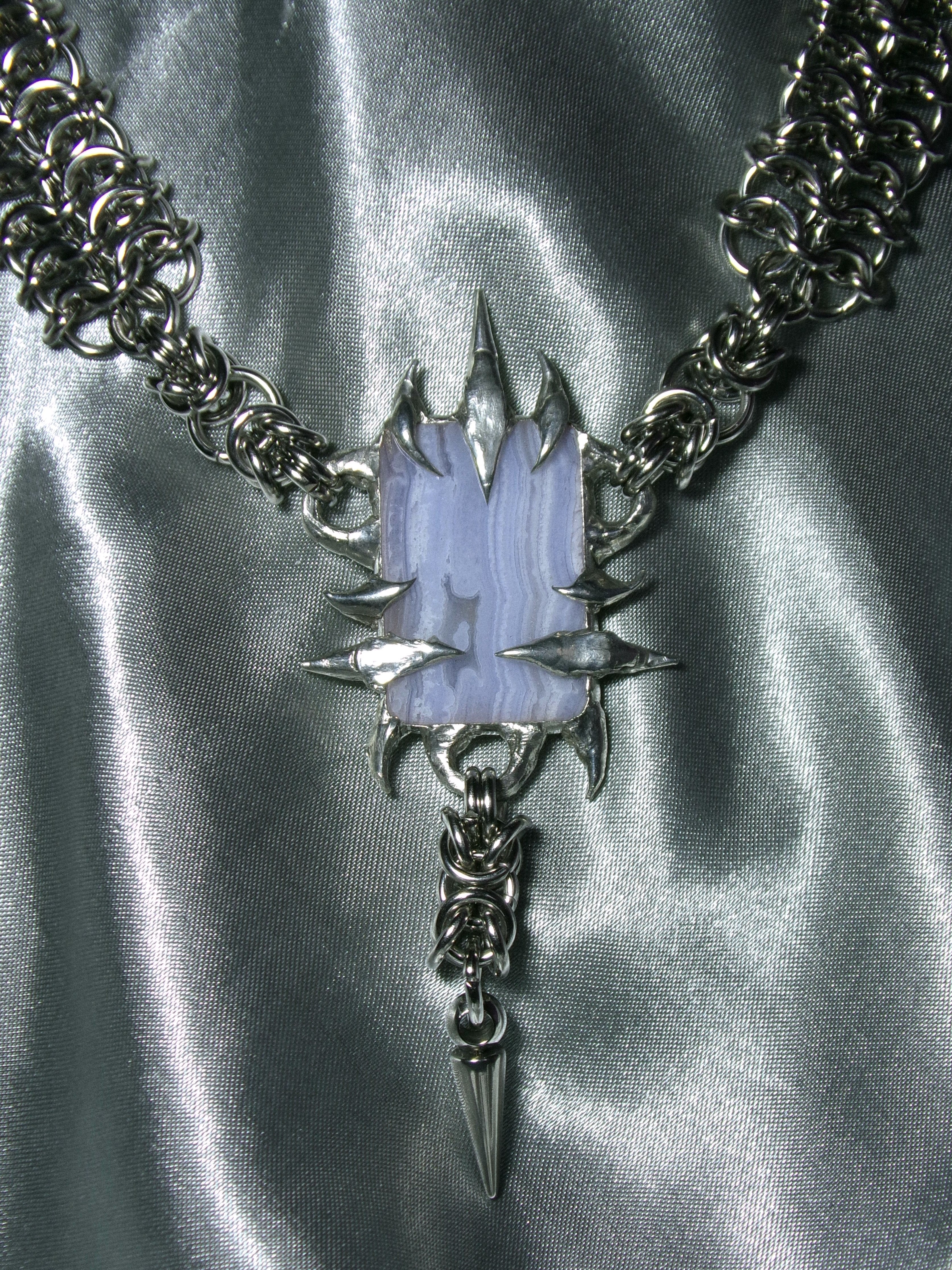 Collier Calcédoine