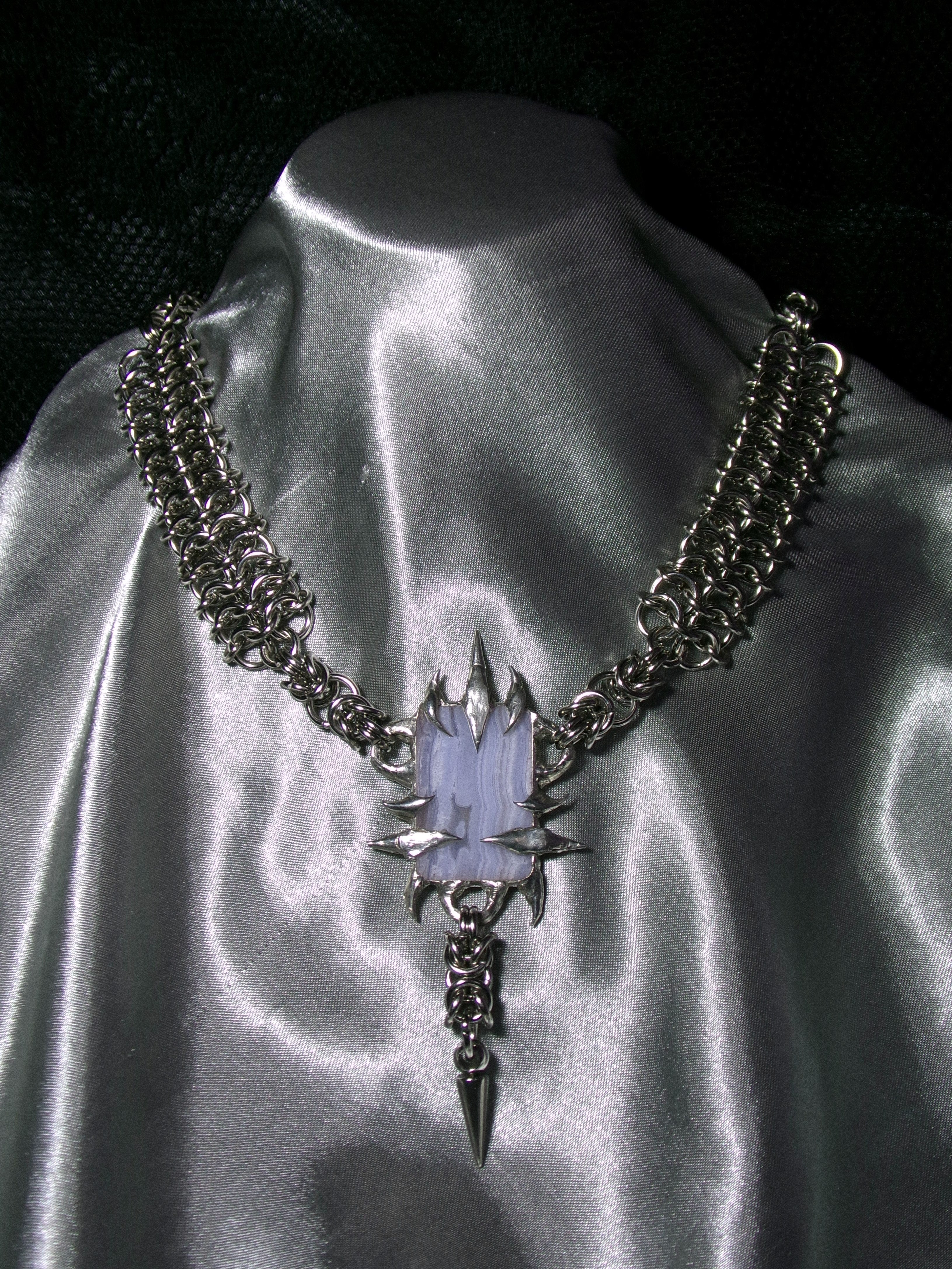 Collier Calcédoine