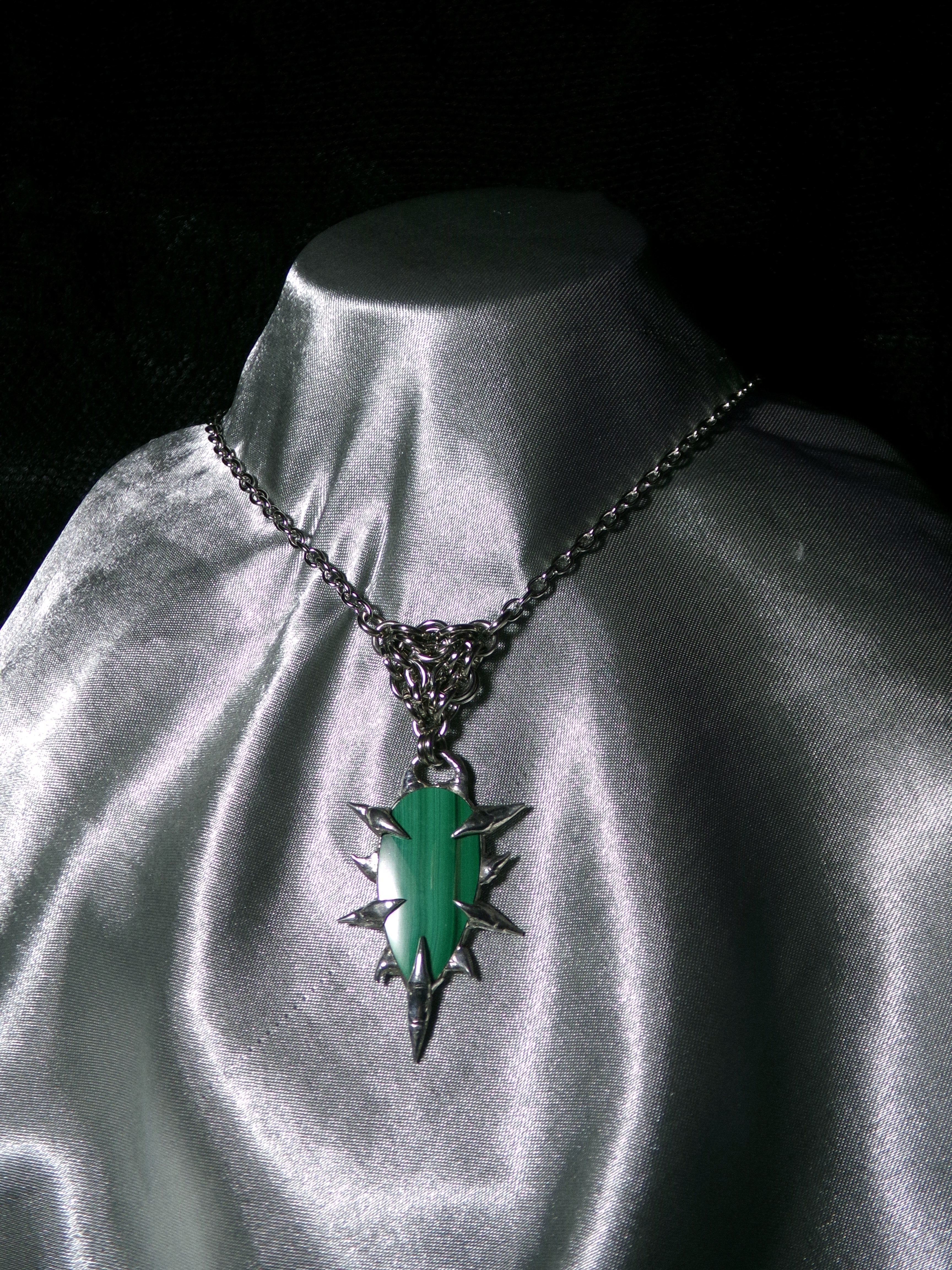 Collier Malachite