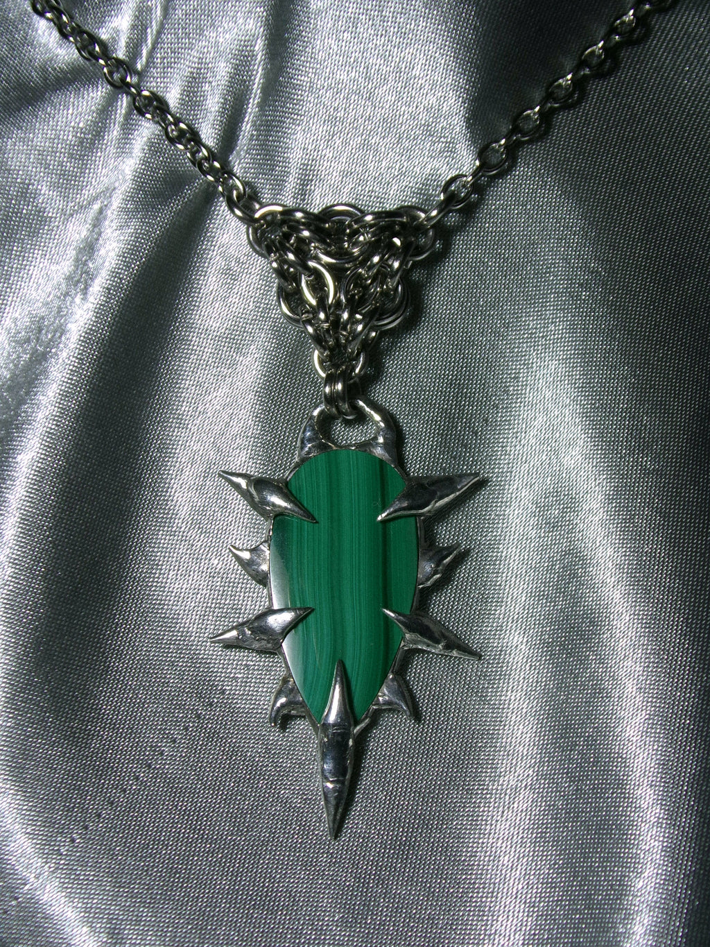 Collier Malachite