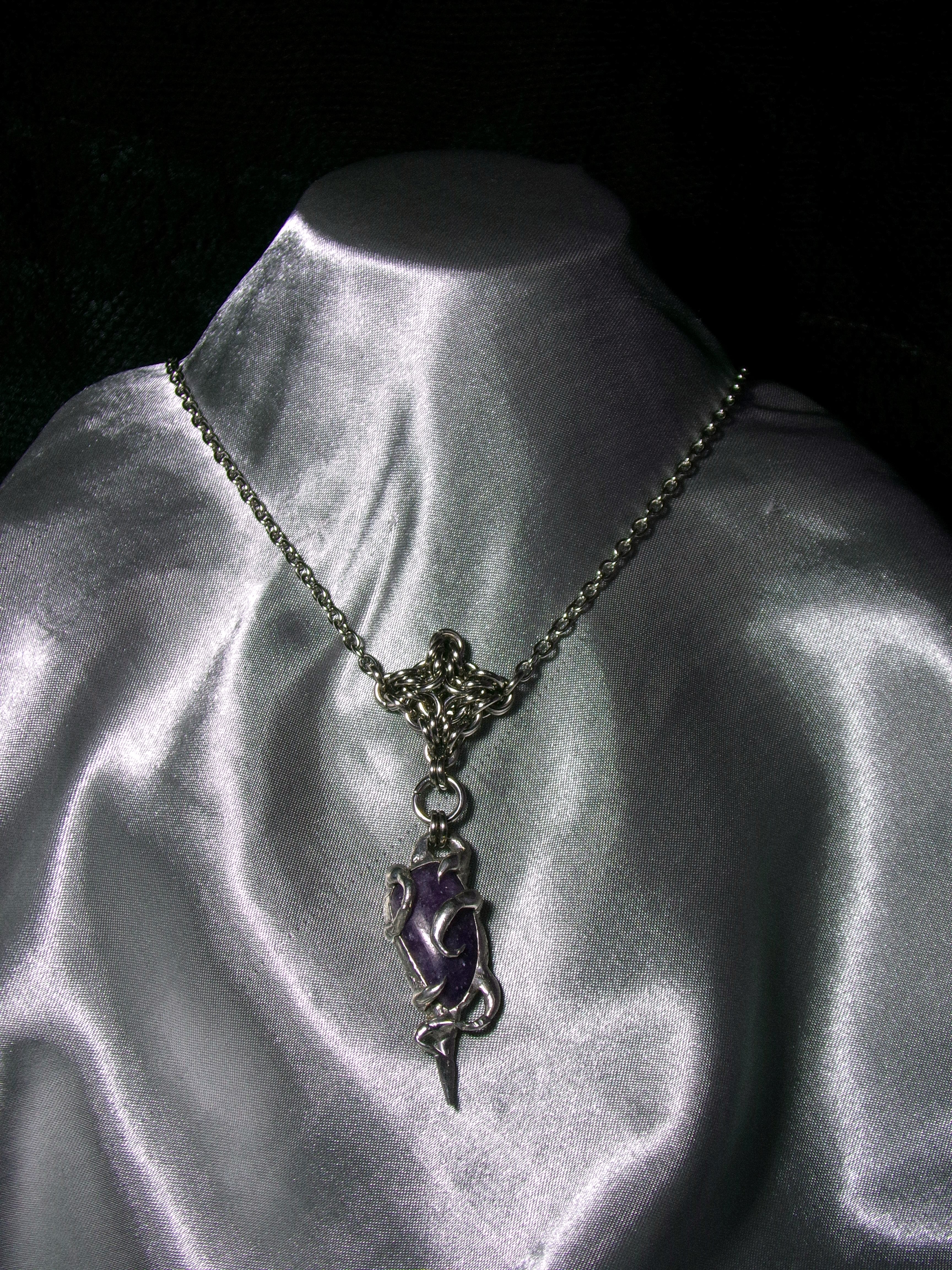 Collier Lépidolite
