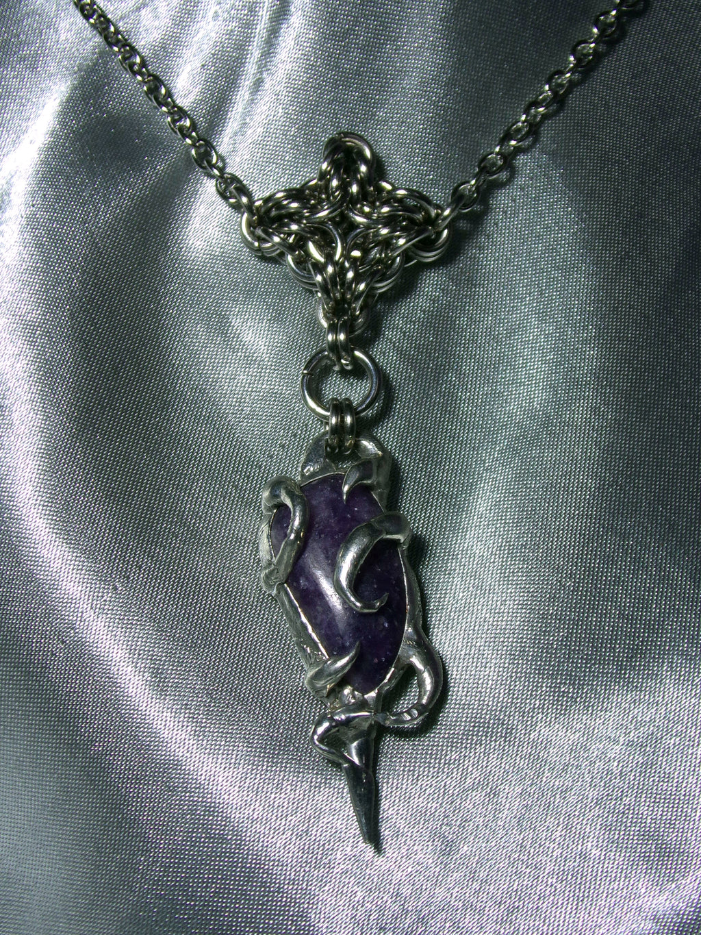Collier Lépidolite