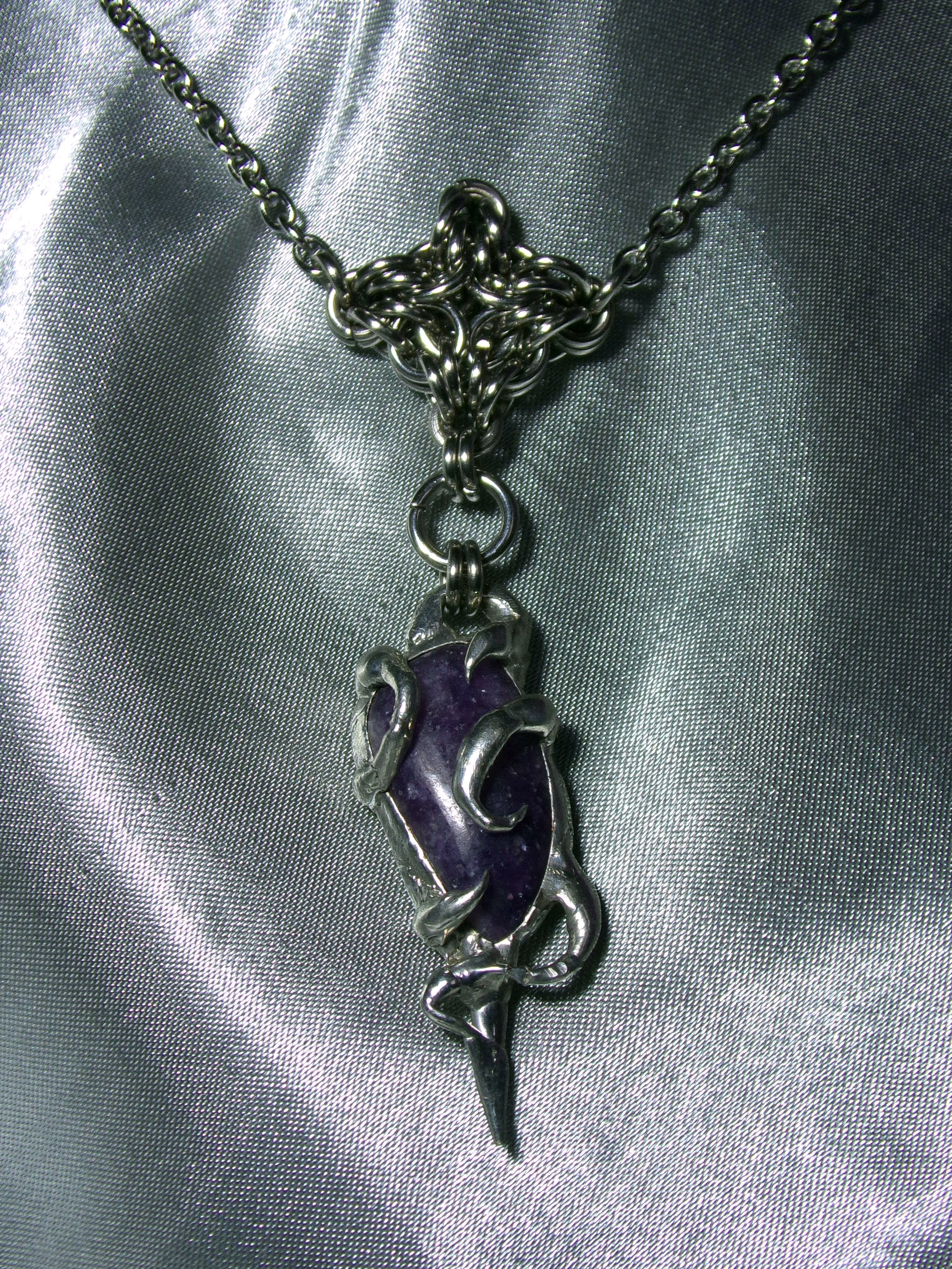 Collier Lépidolite