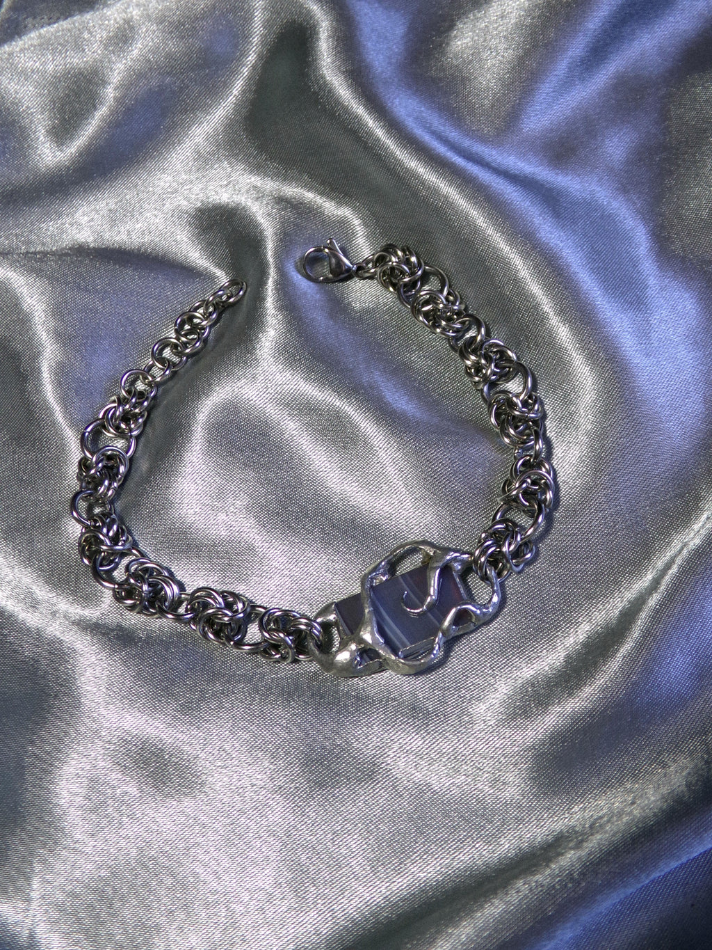 Bracelet Calcédoine