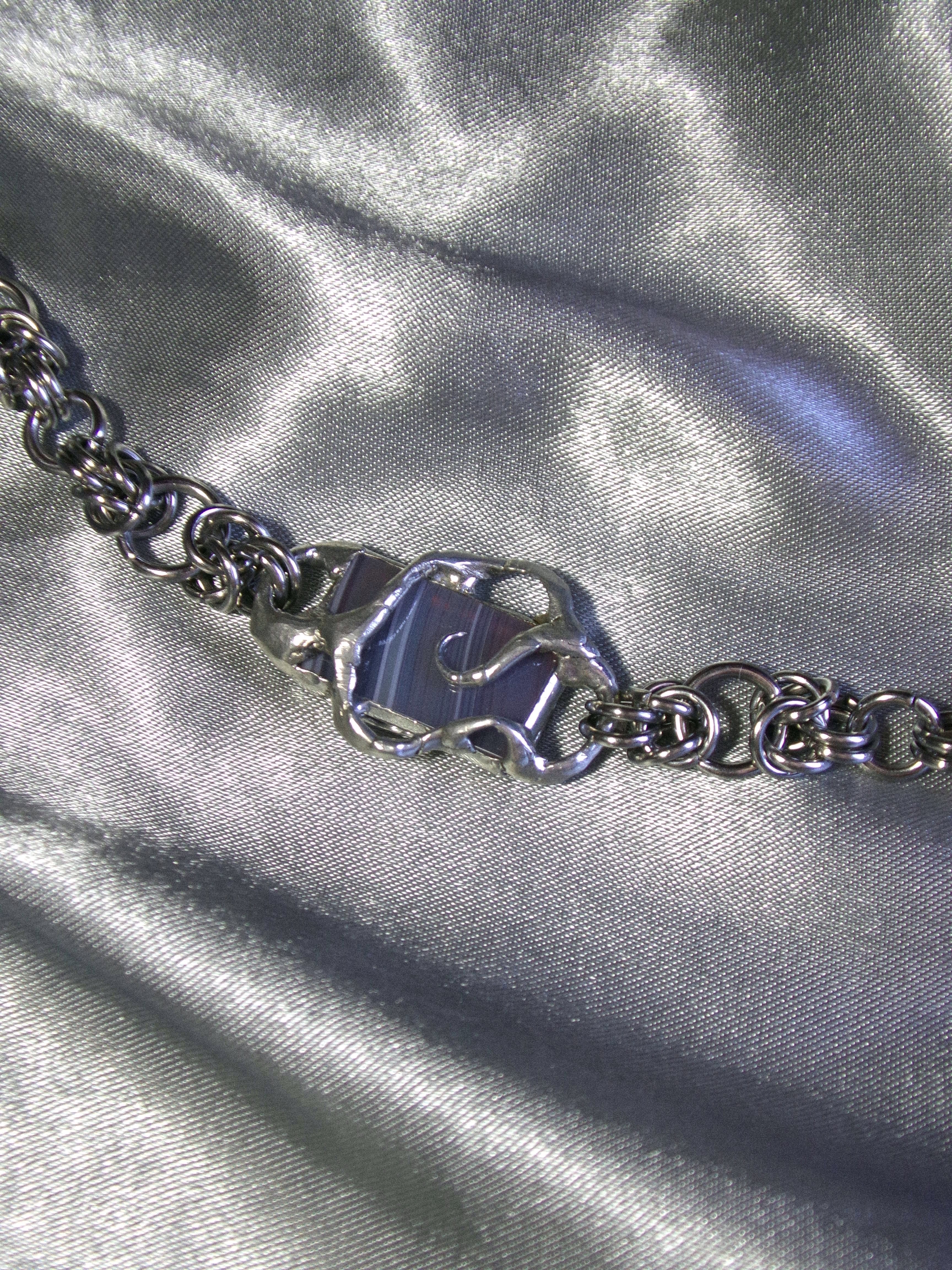 Bracelet Calcédoine