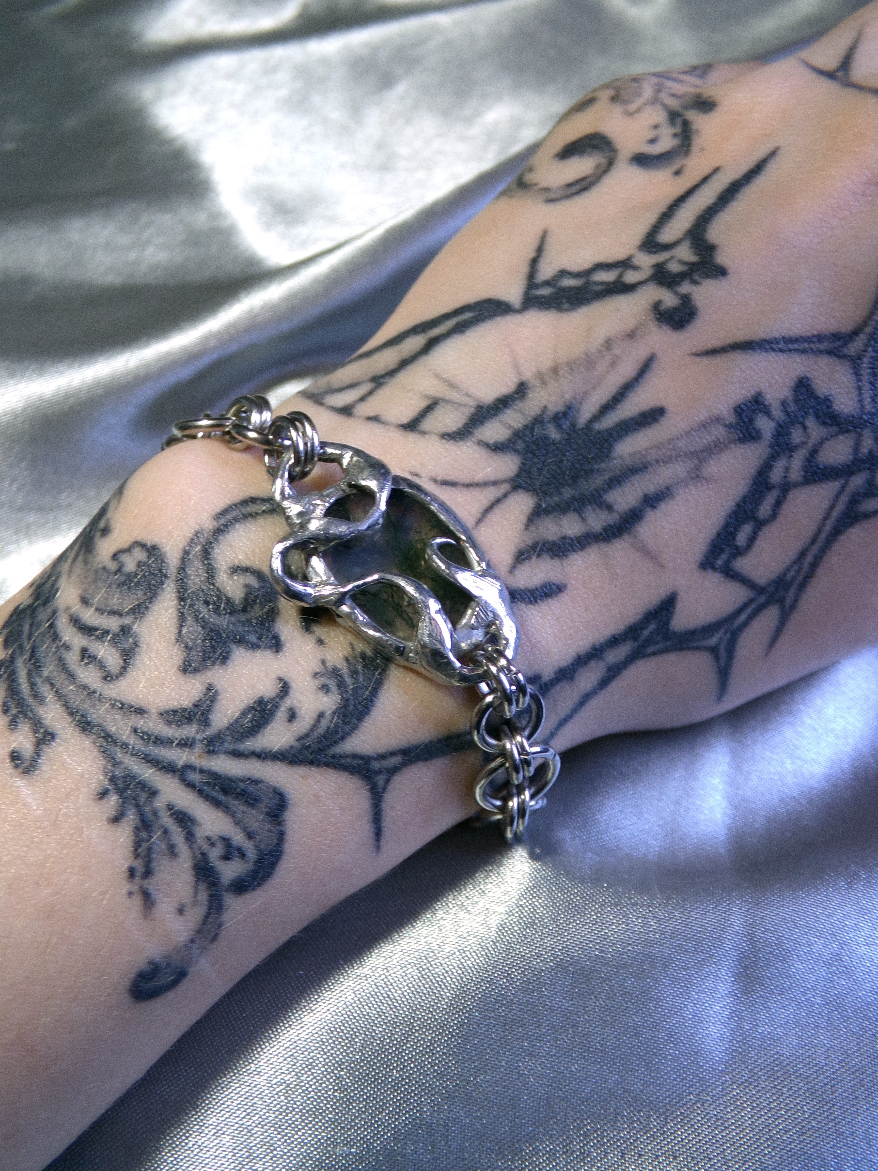 Bracelet Agate mousse
