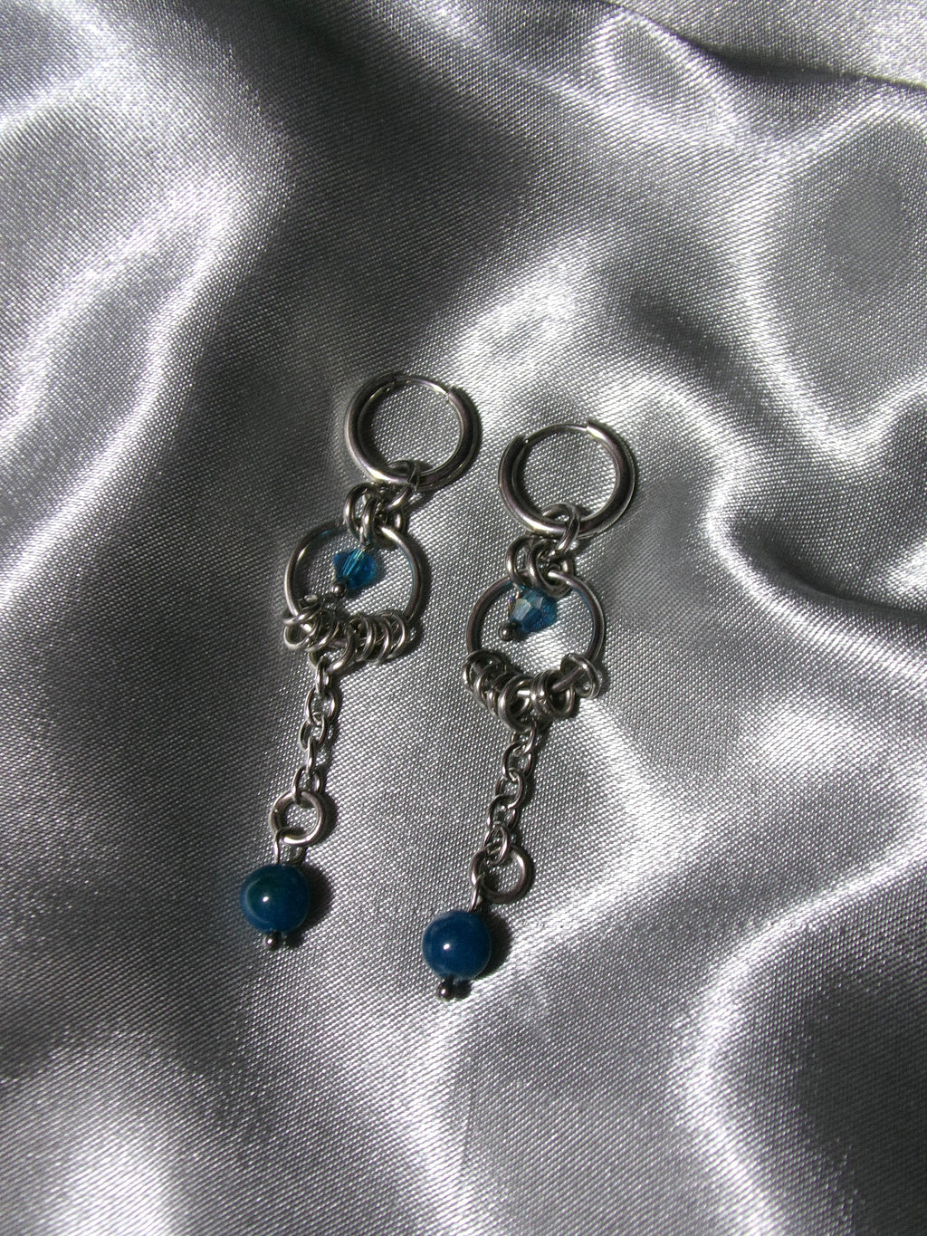 Boucles d'oreilles Apatite