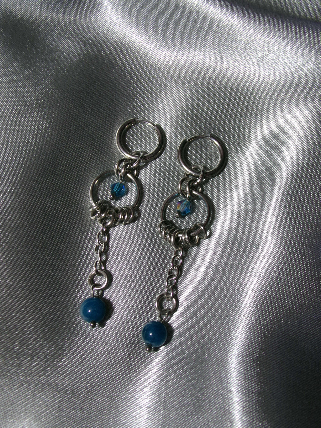 Boucles d'oreilles Apatite