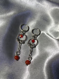 Boucles d'oreilles Cornaline