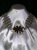 Collier Obsidienne Acajou