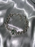 Bracelet Agate mousse