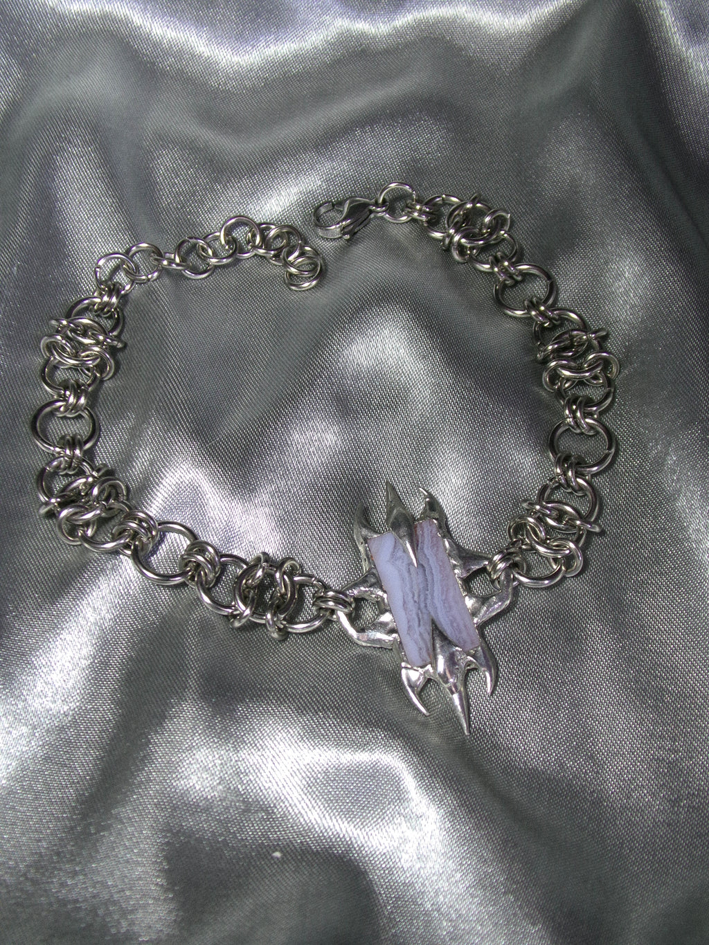Bracelet Calcédoine