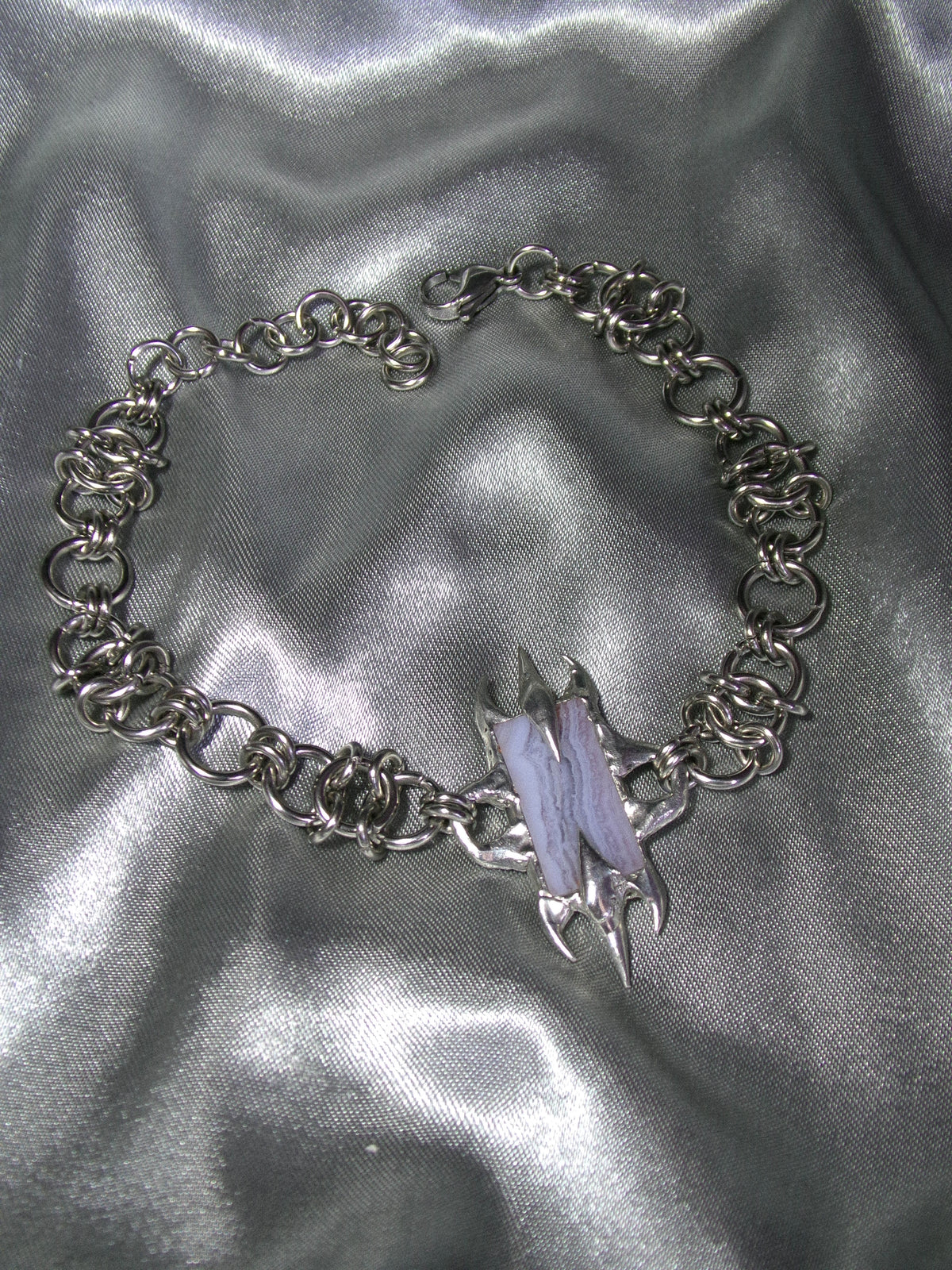 Bracelet Calcédoine