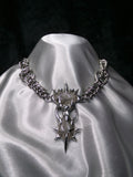 Collier Quartz tourmaline