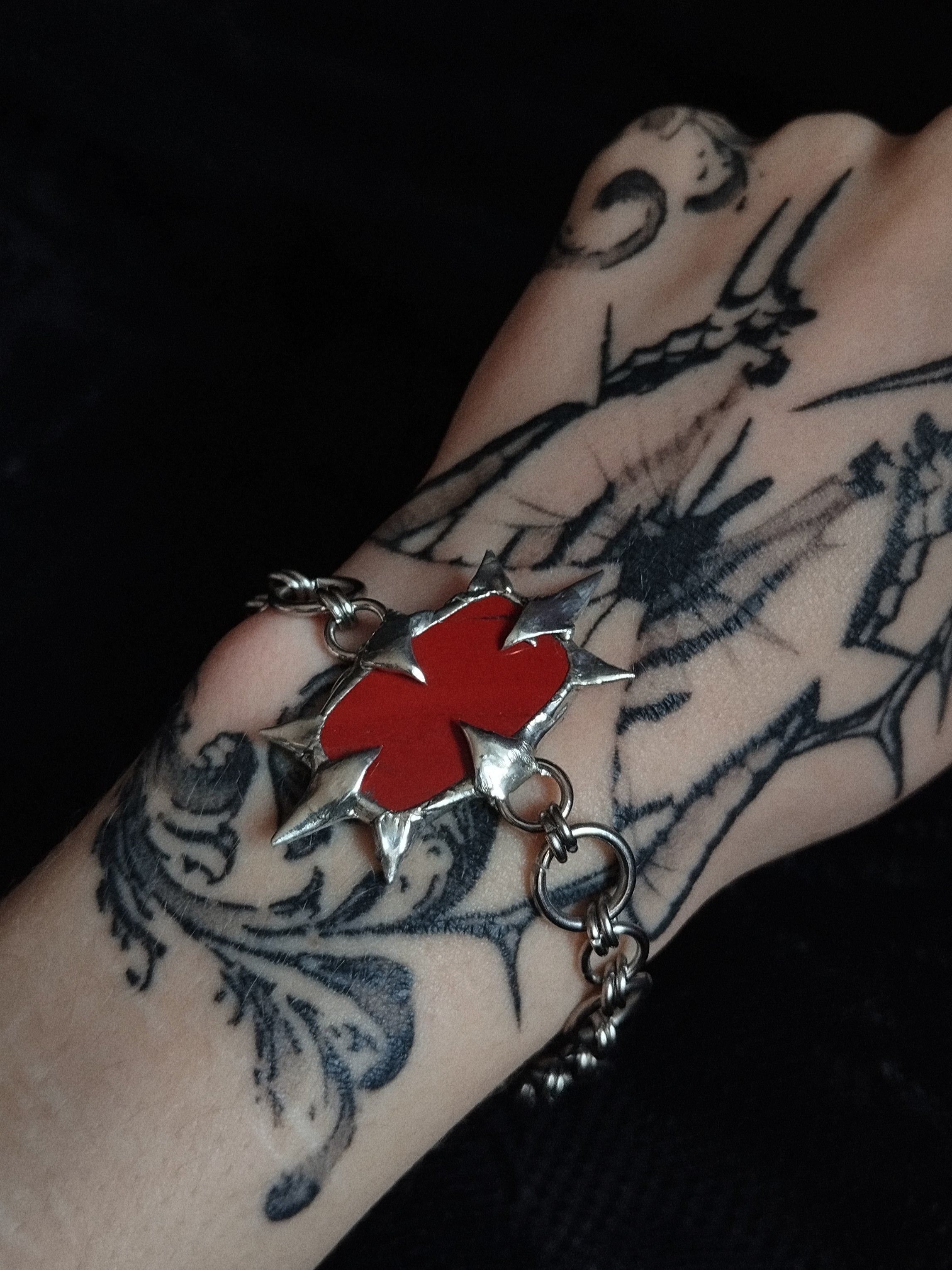 Bracelet Jaspe rouge