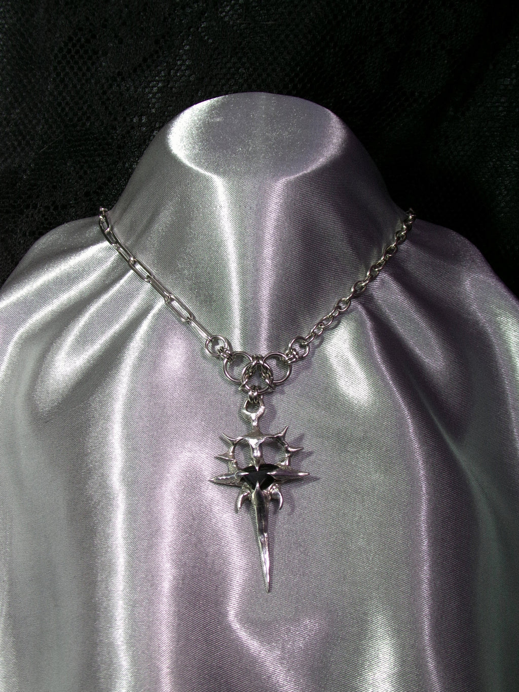 Collier Obsidienne