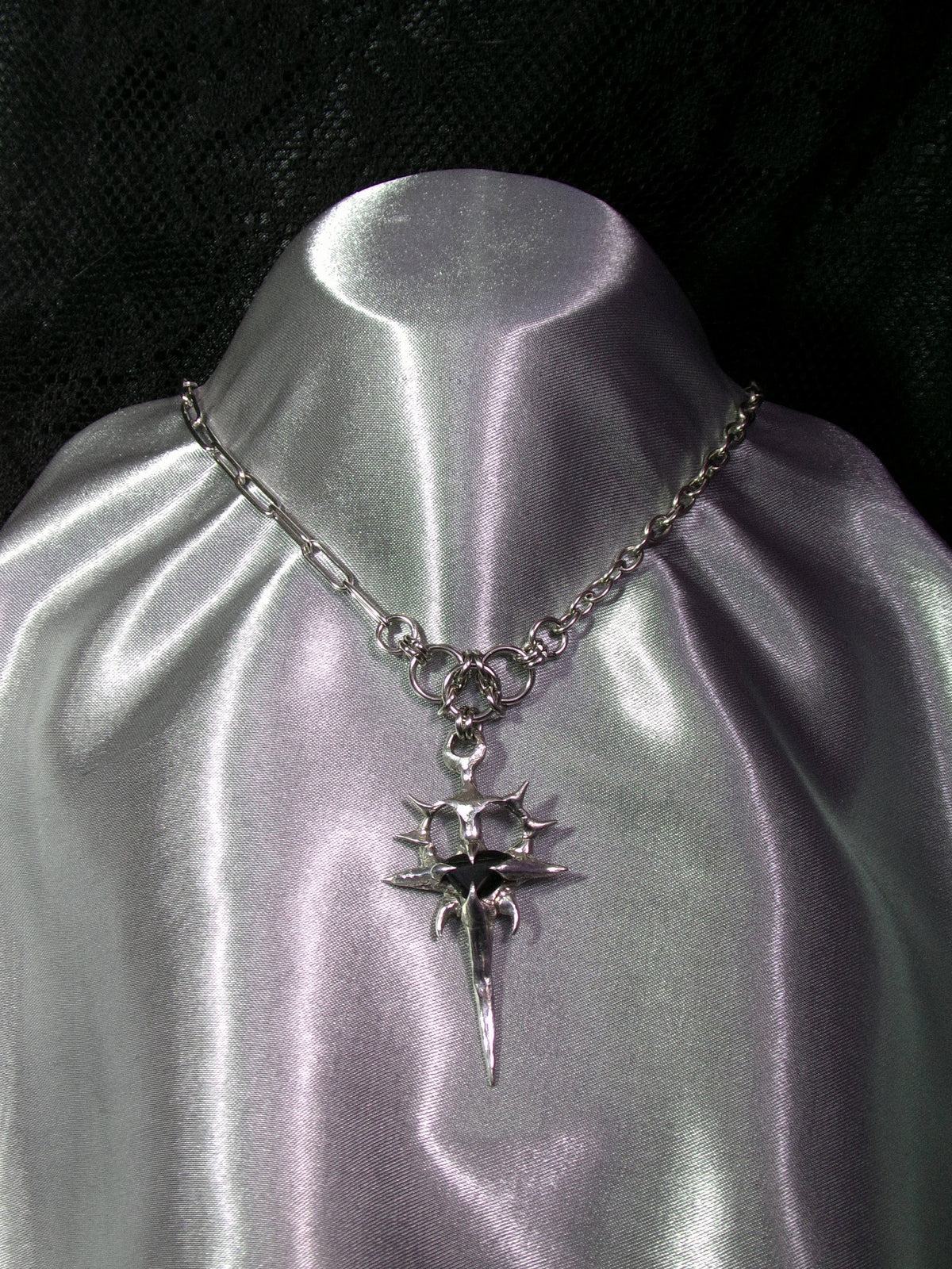 Collier Obsidienne