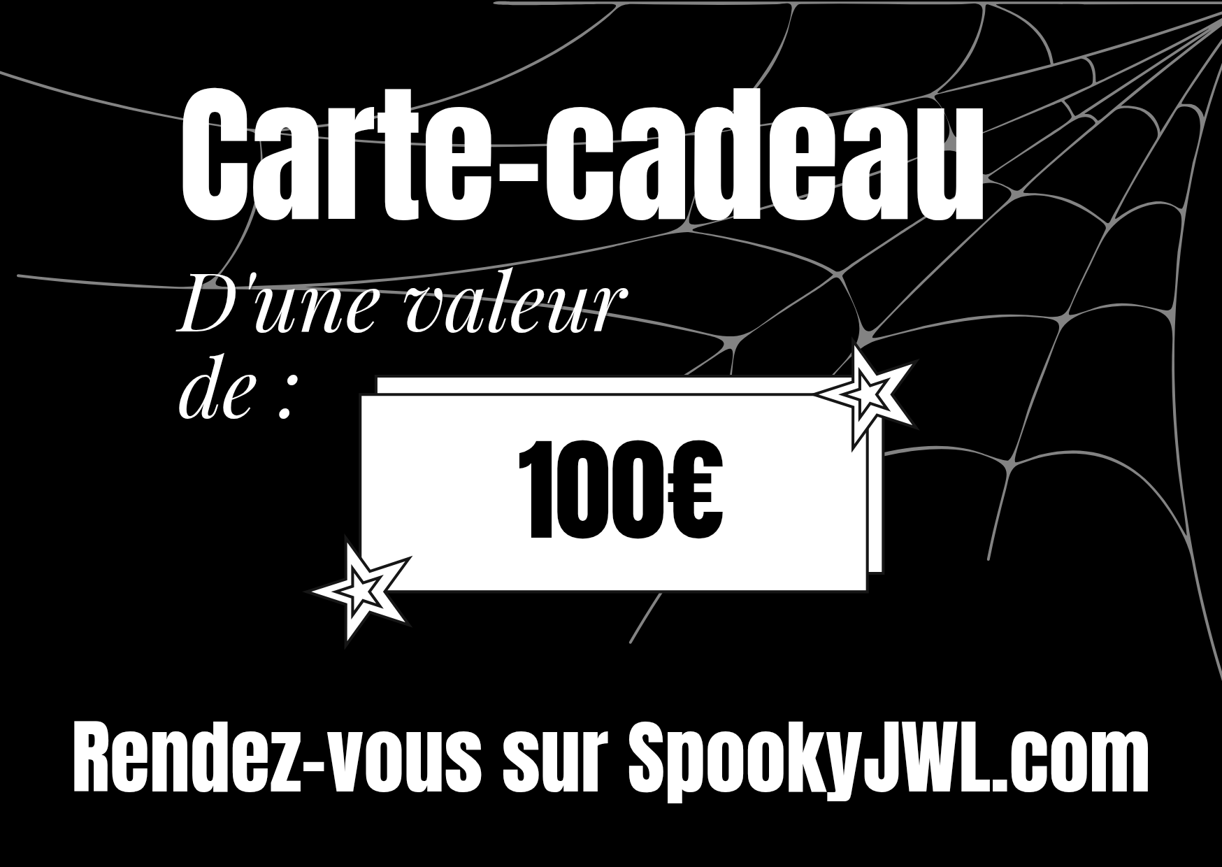 Carte-cadeau Spooky JWL
